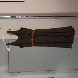 Luxology mini olive green dress size 6